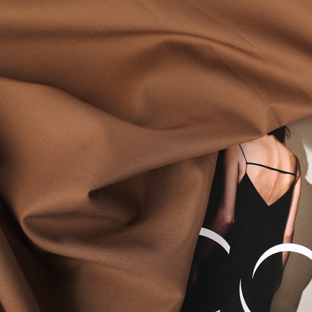 Soft feeling polyester bamboo spandex blended fabric twill woven fabric for dresses and shirts