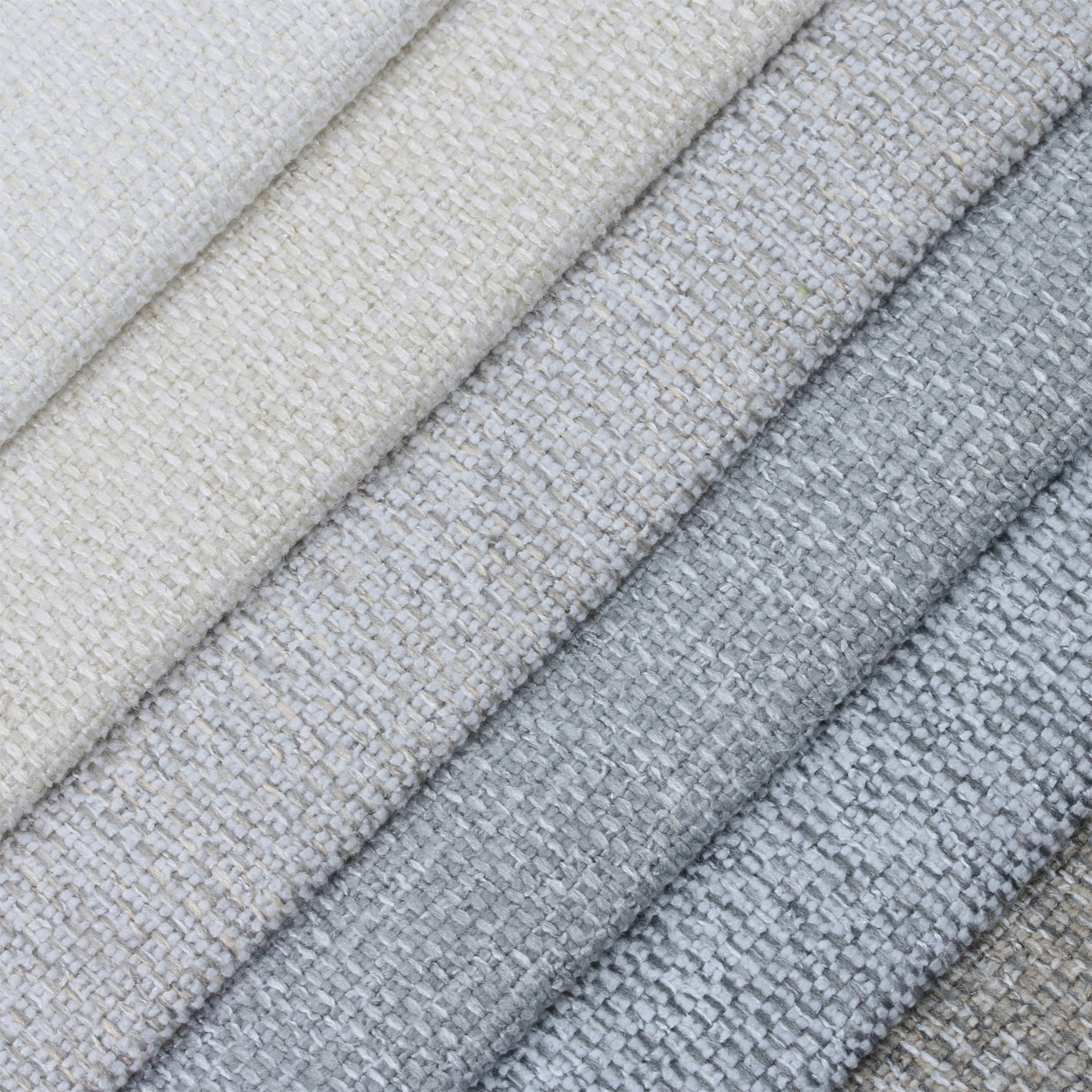 Upholstery Polyester sofa fabric Home Decor Wholesale Linen like Fabric for Sofa and furniture