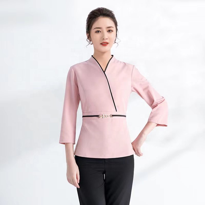 nurses uniform Tops Beauty Tunic scrubs uniforms Tops for women
