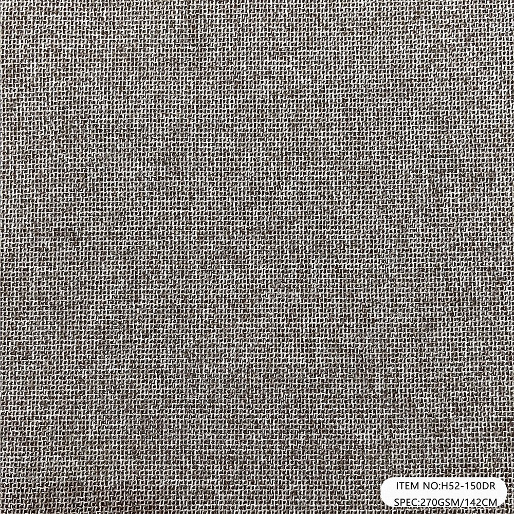 Supplier Direct Sale Home Textile Polyester Woven Linen Sofa Fabric Warp Knitted Polyester Sofa Fabric for Home Decor