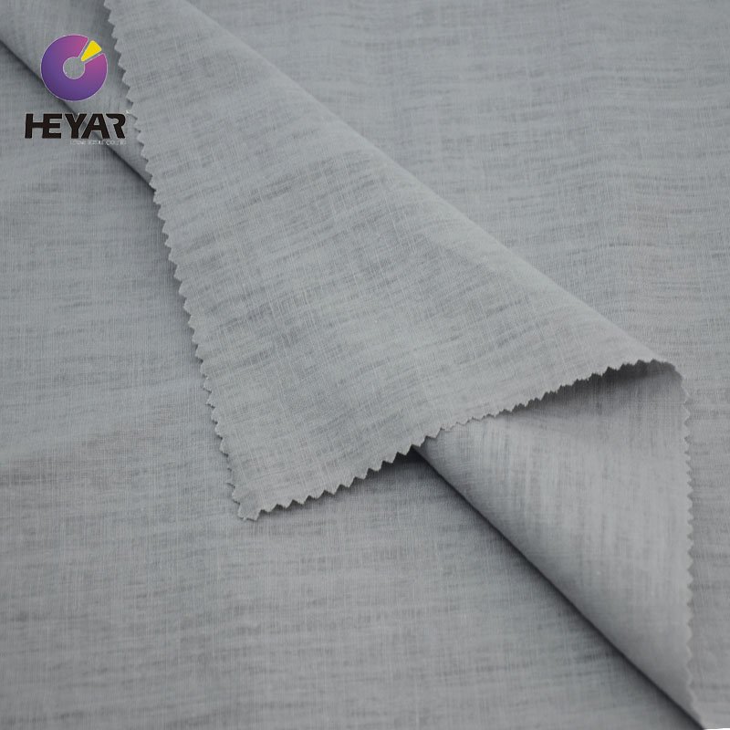 light grey 55 linen 45 cotton clothing fabrics for men's thomas mason shirts fabric viscose fabric for shirt man