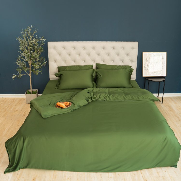 Hot sale home textiles natural bamboo bed sheets silky soft bamboo viscose sheet set