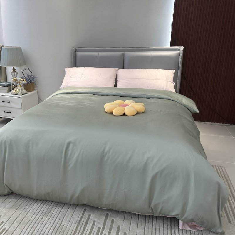 wholesales luxury 300TC oganic bamboo fabric 290cm for bed sheet use
