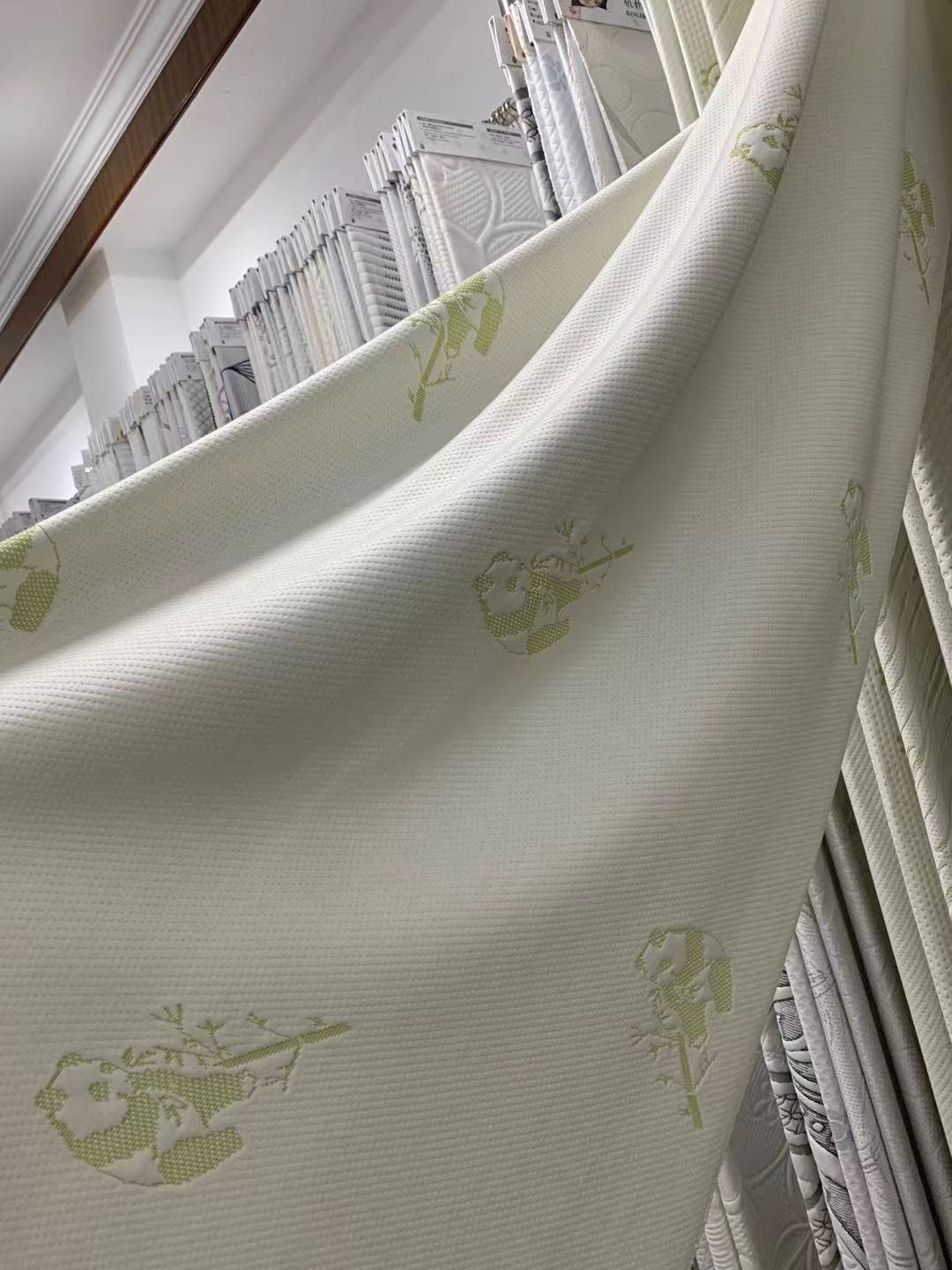 60% polyester 40% bamboo fiber natural bamboo fabric for mattress