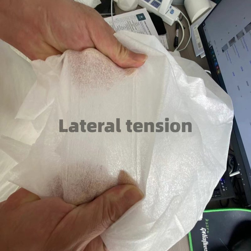 factory price Spunlaced nonwoven fabric for wet wipes washcloth non woven fabric polyester