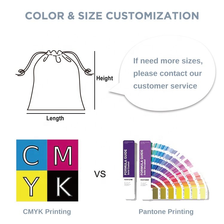 huahao wholesale 100% small large fair trade linen organic custom print muslin cotton canvas drawstring bag white high quality