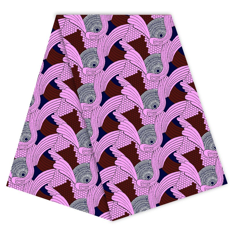 Wholesale 100% Polyester Colorful Various Ankara and Java Style Fabric Clothing and Dress Material