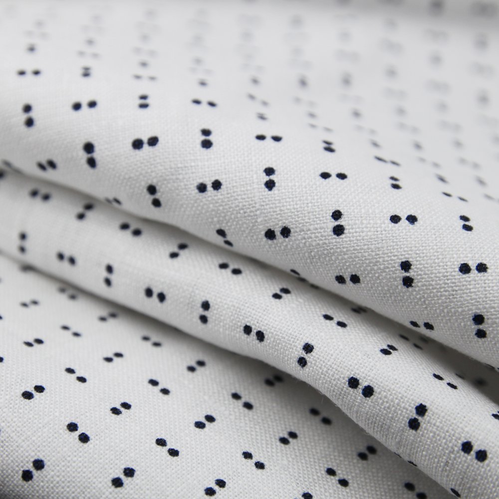 Popular Nice Pure Linen Fabric European Flax Printed for Summer Clothes