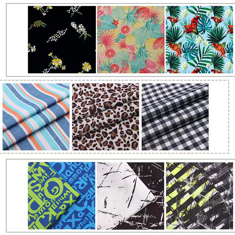 Factory Supplier Custom fabric printing 100% polyester fabric 300D 600D 900D digital oxford printing fabric for bag