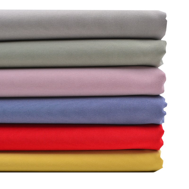 summer Imitation cotton elastic Oxford 210T/160gsm fashion printed muslin 100 polyester sweat pants fabric textile wholesale