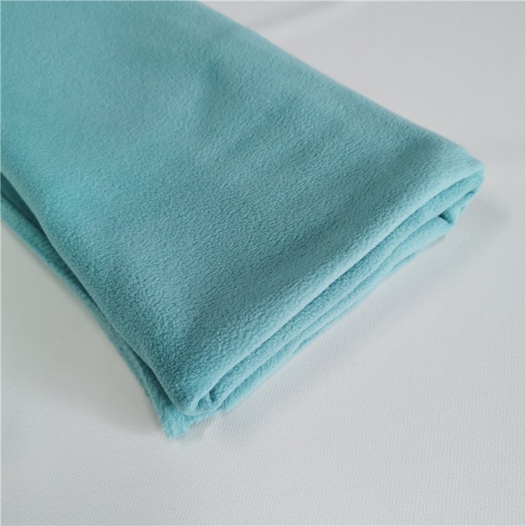 China factory sale fast warming 100% polyester fabric breathable polar fleece fabric