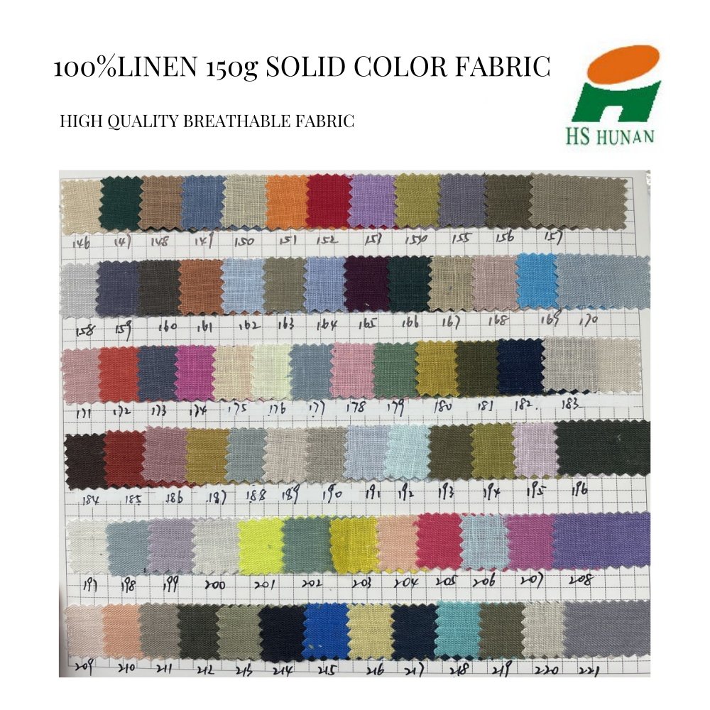 2024 Linen fiber fashion scarves Textile industry 100%Linen