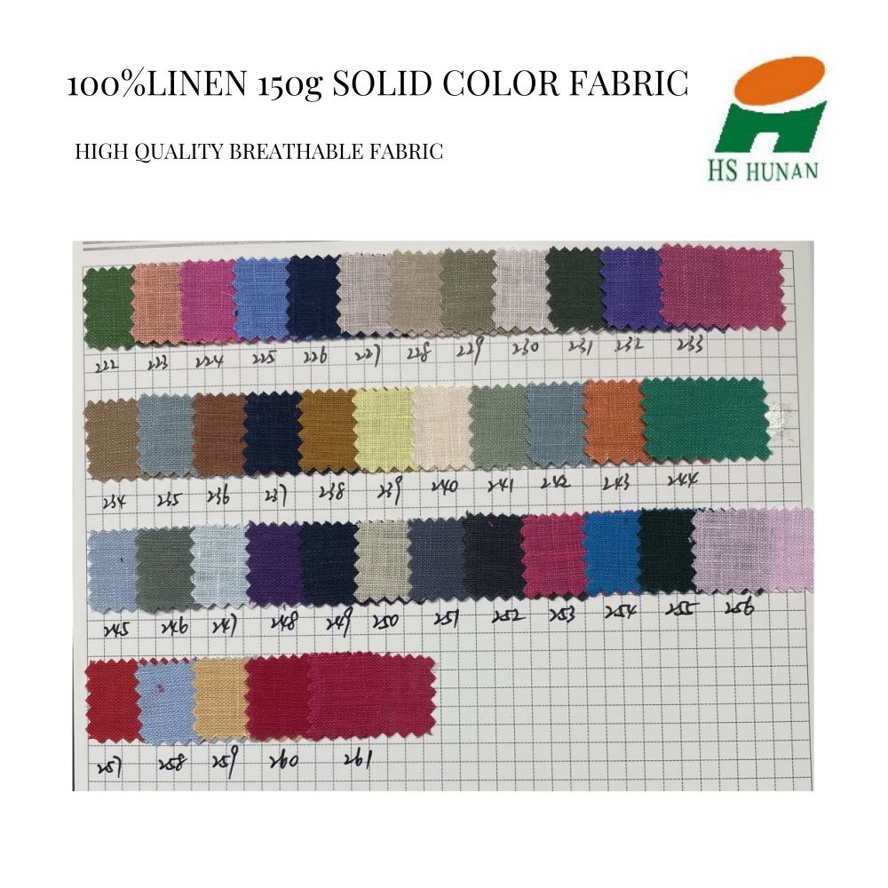 2024 Linen fiber fashion scarves Textile industry 100%Linen