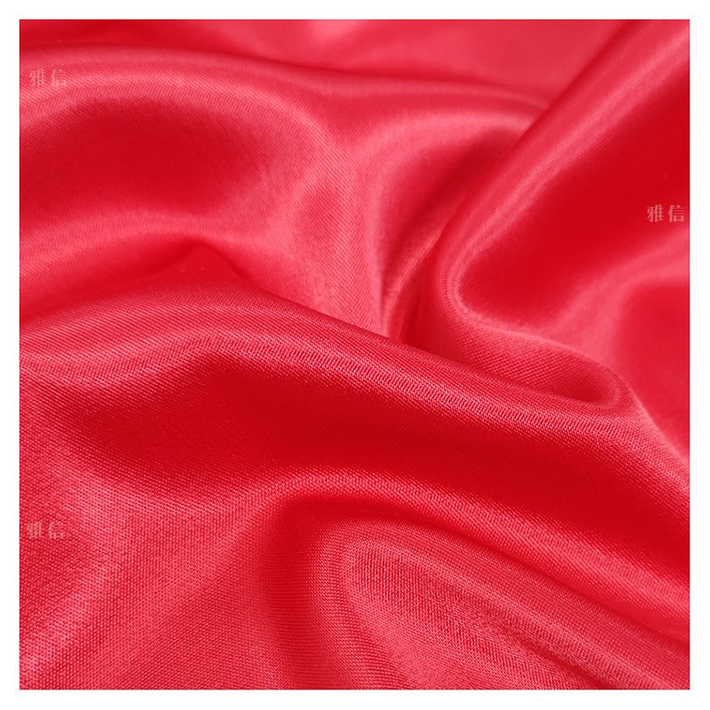 Charmeuse 140gsm 95 Polyester 5 Spandex Woven Dyed Satin Fabric High Stretch Matte Duchess Satin Fabric