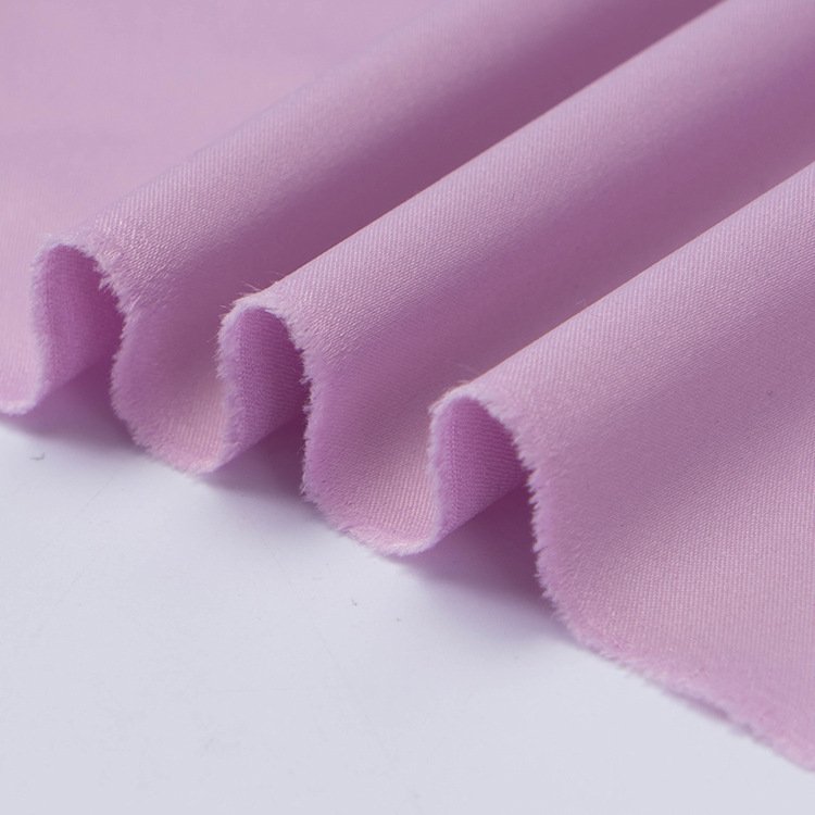 Charmeuse 140gsm 95 Polyester 5 Spandex Woven Dyed Satin Fabric High Stretch Matte Duchess Satin Fabric