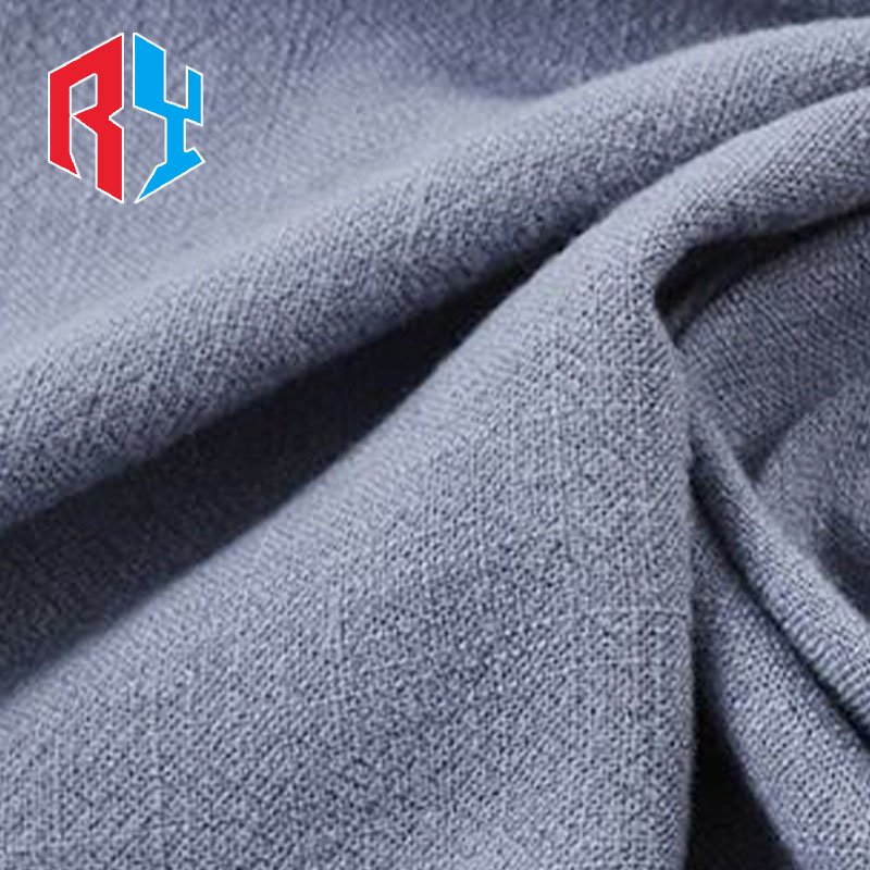 Cheap high quality fabric linen viscose fabric 85% linen 15%rayon 135gsm fabric for abaya clothes