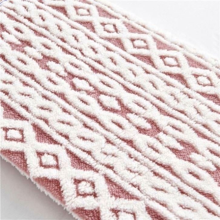 Minky Floral Faux Fur Cheap Abaya Cashmere Custom Printed Cotton Boucle Stock Flannel Fabric