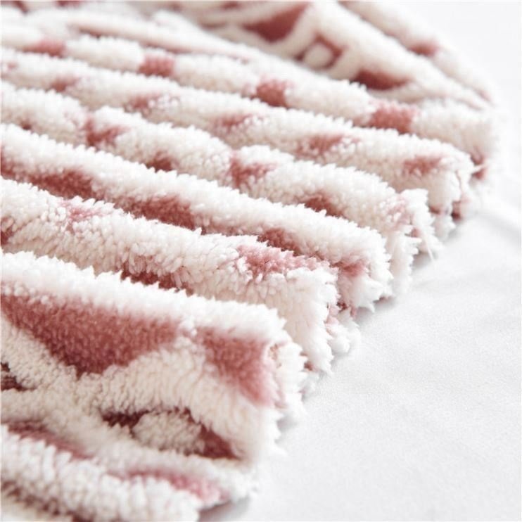 Minky Floral Faux Fur Cheap Abaya Cashmere Custom Printed Cotton Boucle Stock Flannel Fabric