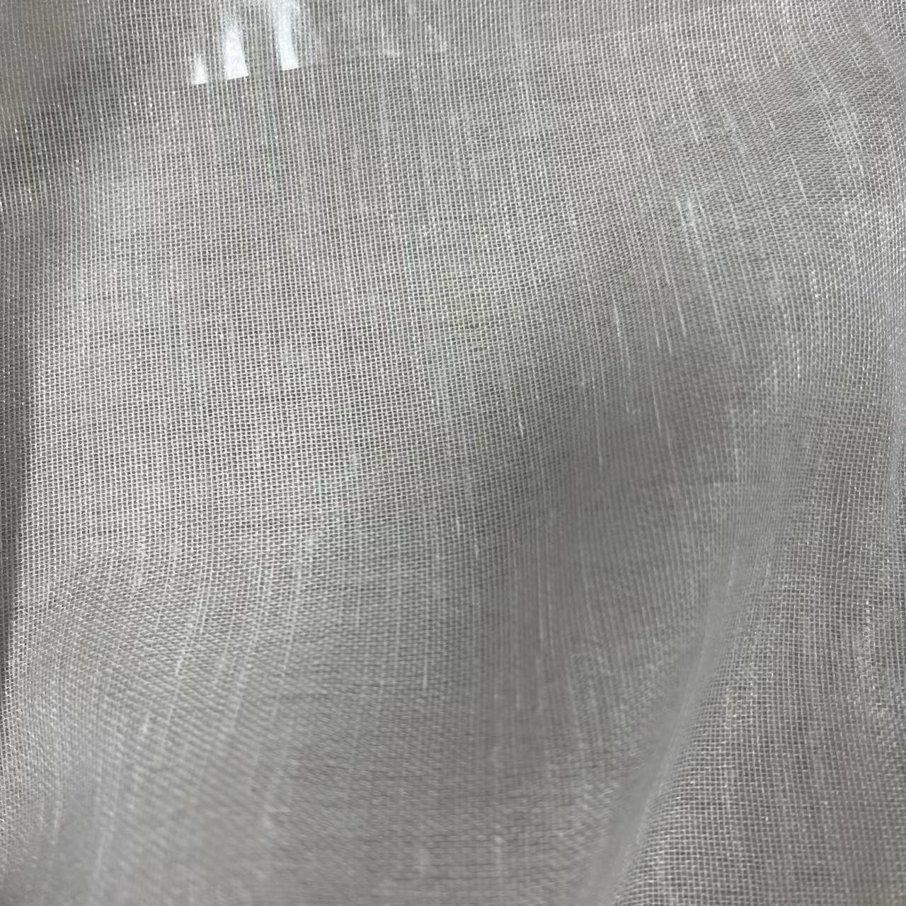 Classical Line Striped Pattern Hotel Flame Retardant Curtain Sheer Fabric
