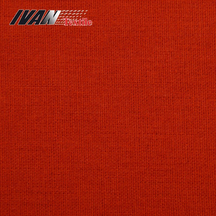 Hot sale OEM Bangladesh plain woven polyester rayon cotton linen fabric for dress
