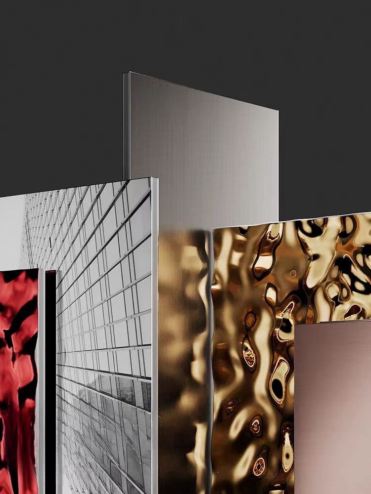 Bamboo charcoal wood veneer metal film decorative wall panel bamboo carbon fiber wood veneer