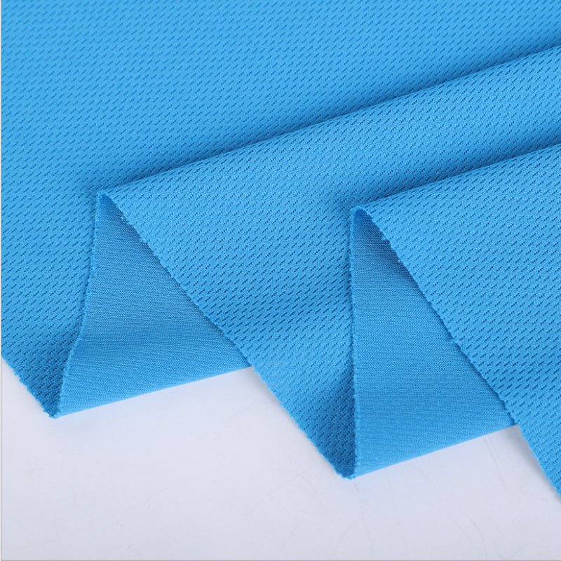 Hot Selling 100% Polyester Bird Eye Mesh Fabric For T Shirts Mesh Breathable Quick Dry Knit Fabric For Sports Wear