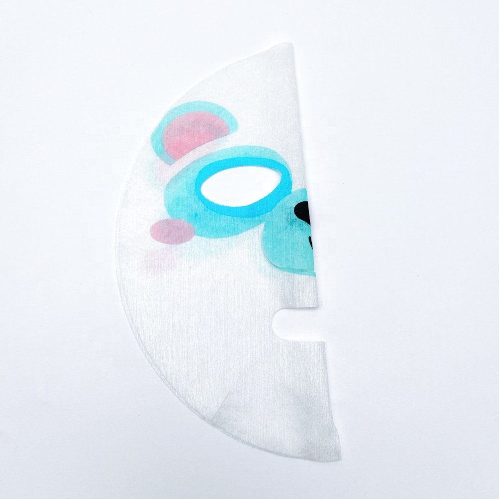 Cute Panda Firming Mascarillas Faciales Sheet Skin Care Mask Print Animal Character Facial Mask Sheet