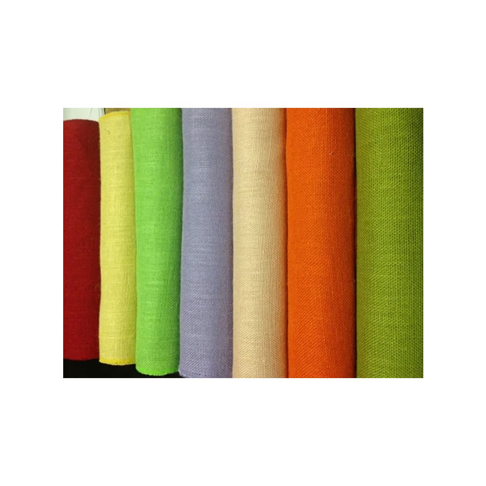 Organic Jute Fabric for Sustainable Fashion and Eco Friendly Products Durable Woven Jute Fabric for Agriculture Packaging
