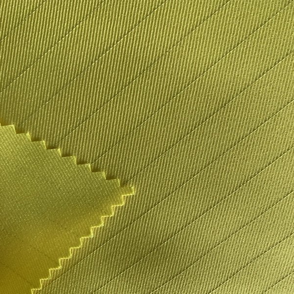 99 Polyester 1 Conductive fiber Antistatic Gabardine Fabric for Workwear