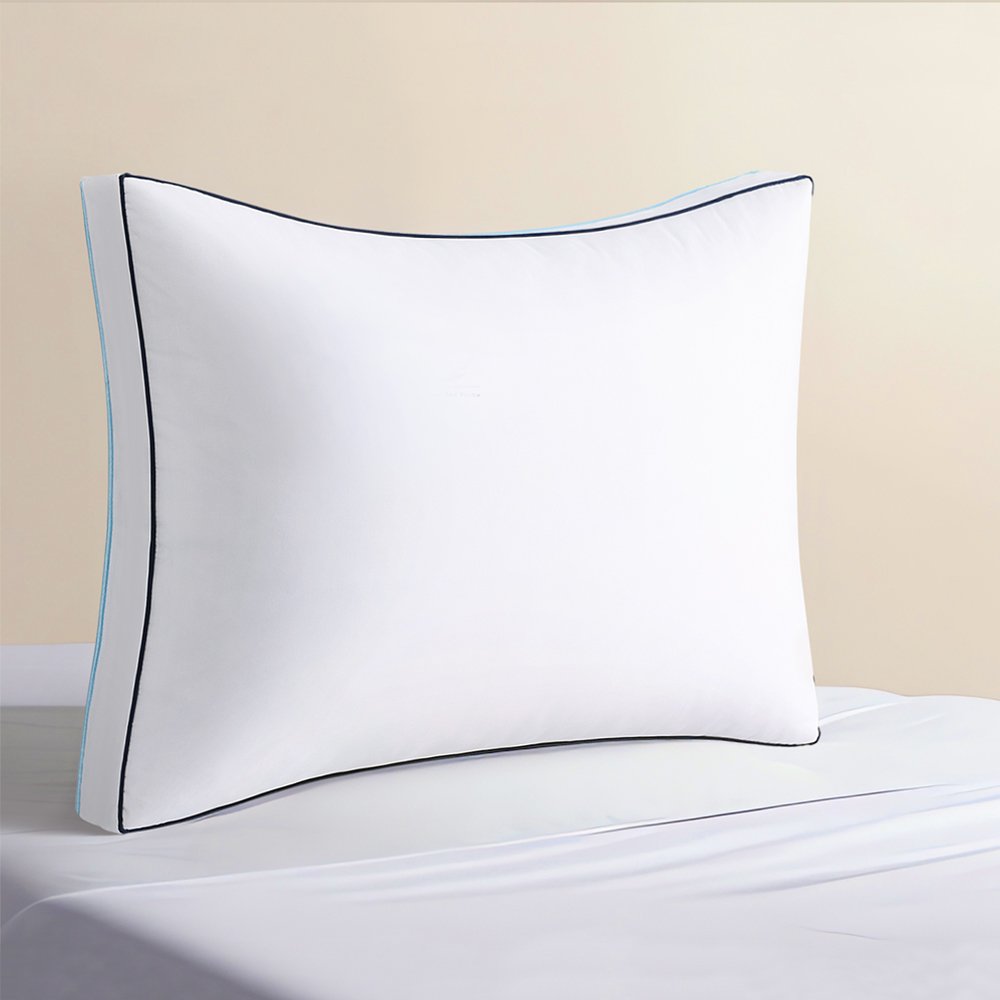 High Quality Polyester Fiber Soft Bed Hotel Pillows Fiber Soft Hotel Collection Polyester Bed Pillow for Sleeping Comfortable