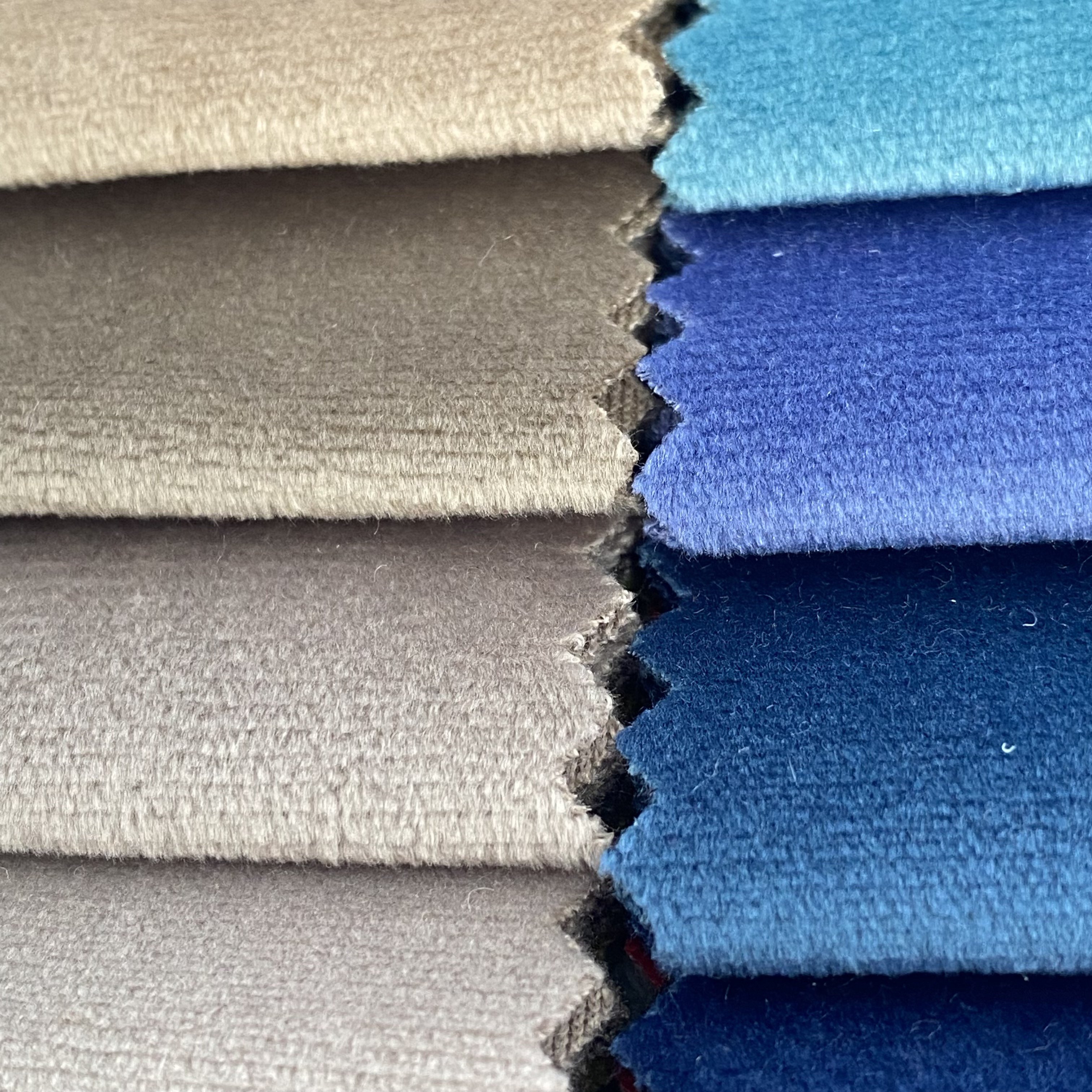 Wholesale NO MOQ factory upholstery 100% polyester holland velvet sofa fabric