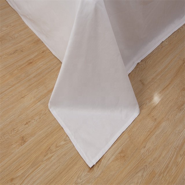 100% cotton polycotton bedding sheet sets duvet cover set for home and hotel use