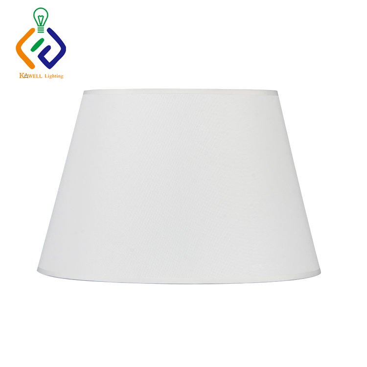 Wholesale Modern Custom Lamp Covers Hotel Lamp Shades Round Square White Fabric Table or Wall Lamp Linen Shade Lampshade