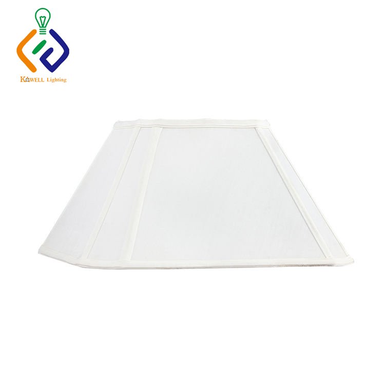 Wholesale Modern Custom Lamp Covers Hotel Lamp Shades Round Square White Fabric Table or Wall Lamp Linen Shade Lampshade