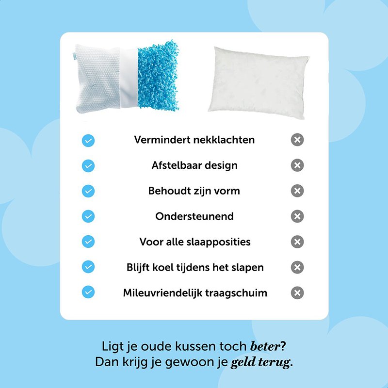 Custom Logo Cooling Sleeping Bamboo Neck Support Adjustable Height Shredded Memory Foam Pillow