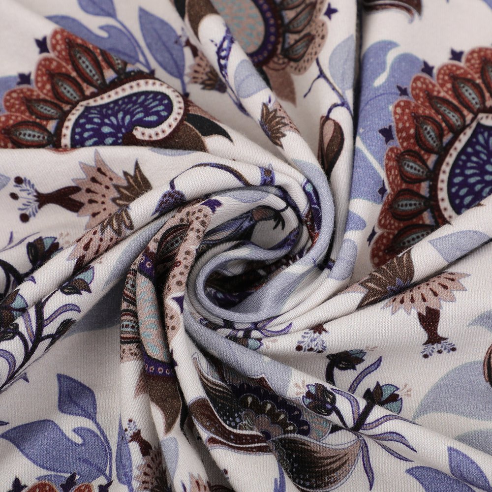 hot sale no moq baby style digital printed 70%bamboo 25%organic cotton 5%lycra jersey fabric