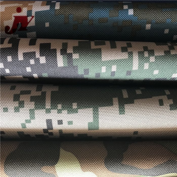 Bajo Precio 420d FDY Pu Coated 100% Polyester Camouflage Printing Oxford Fabric For Tent