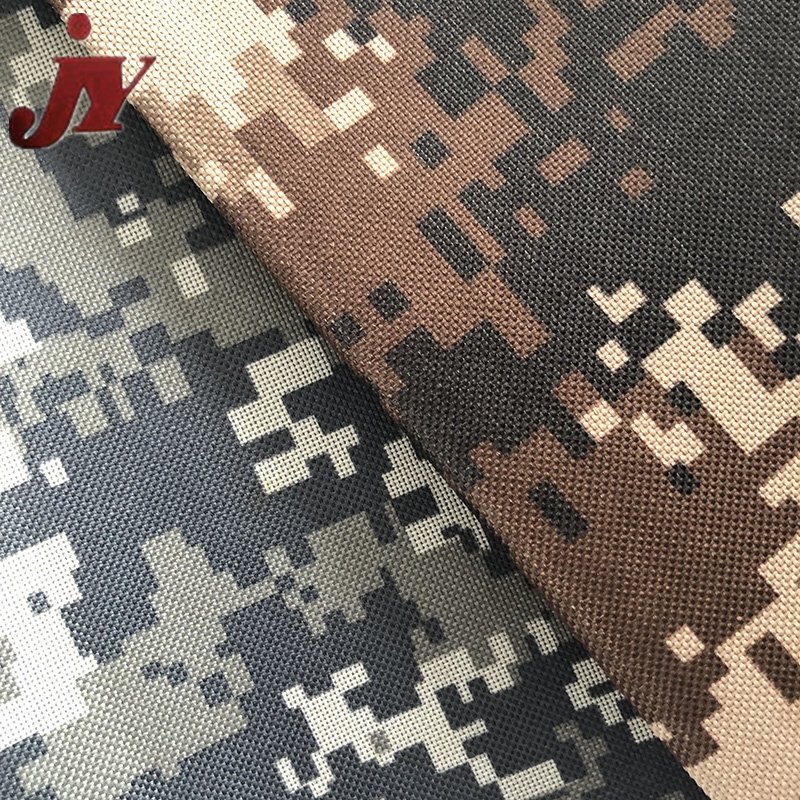Bajo Precio 420d FDY Pu Coated 100% Polyester Camouflage Printing Oxford Fabric For Tent