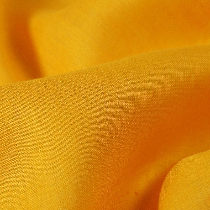 High Quality Eco Friendly Solid Color 14S Breathable Slub Woven 100% Linen Fabric For Dress