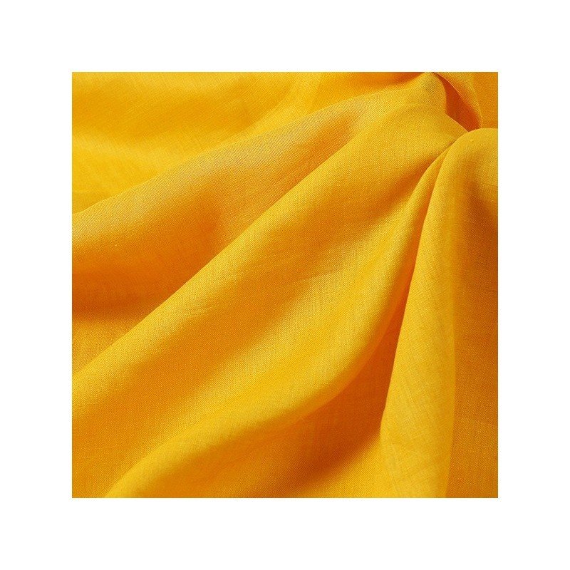 High Quality Eco Friendly Solid Color 14S Breathable Slub Woven 100% Linen Fabric For Dress