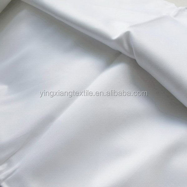 Hot sale pure white comfortable fabric bamboo and bamboo cotton fabric for home textile