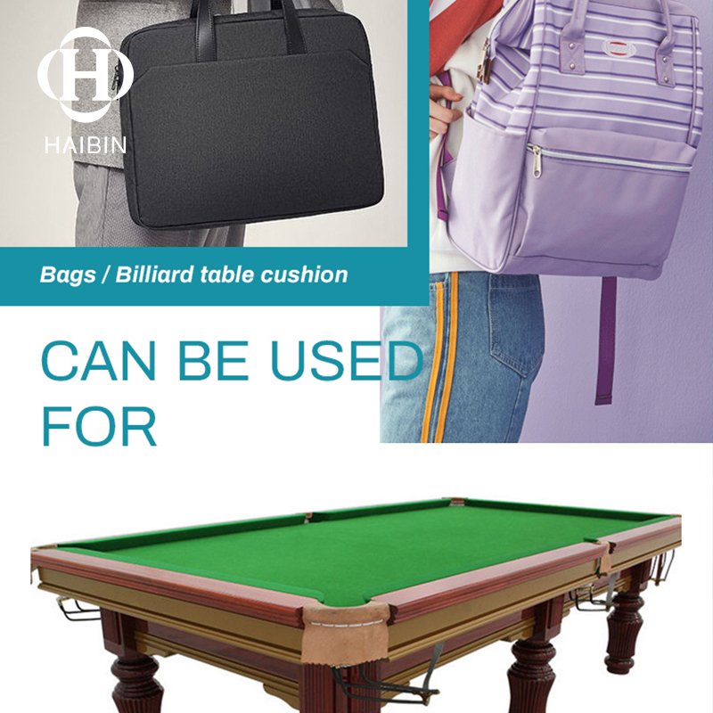 300D*10S Twill 100% Polyester fabric Billiard table fabric Spun Polyester yarn extremely abrasion resistant