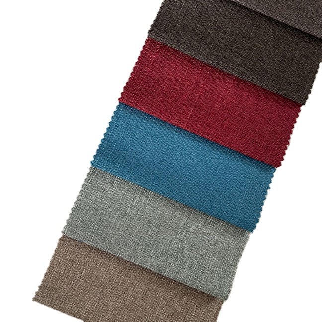 Sende textile new collection linen fabrics for sofas upholstery sofa fabric