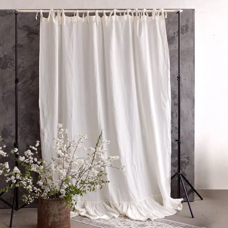 100% Linen Fabriccurtains for bedroom curtains for the living room luxury living room curtains
