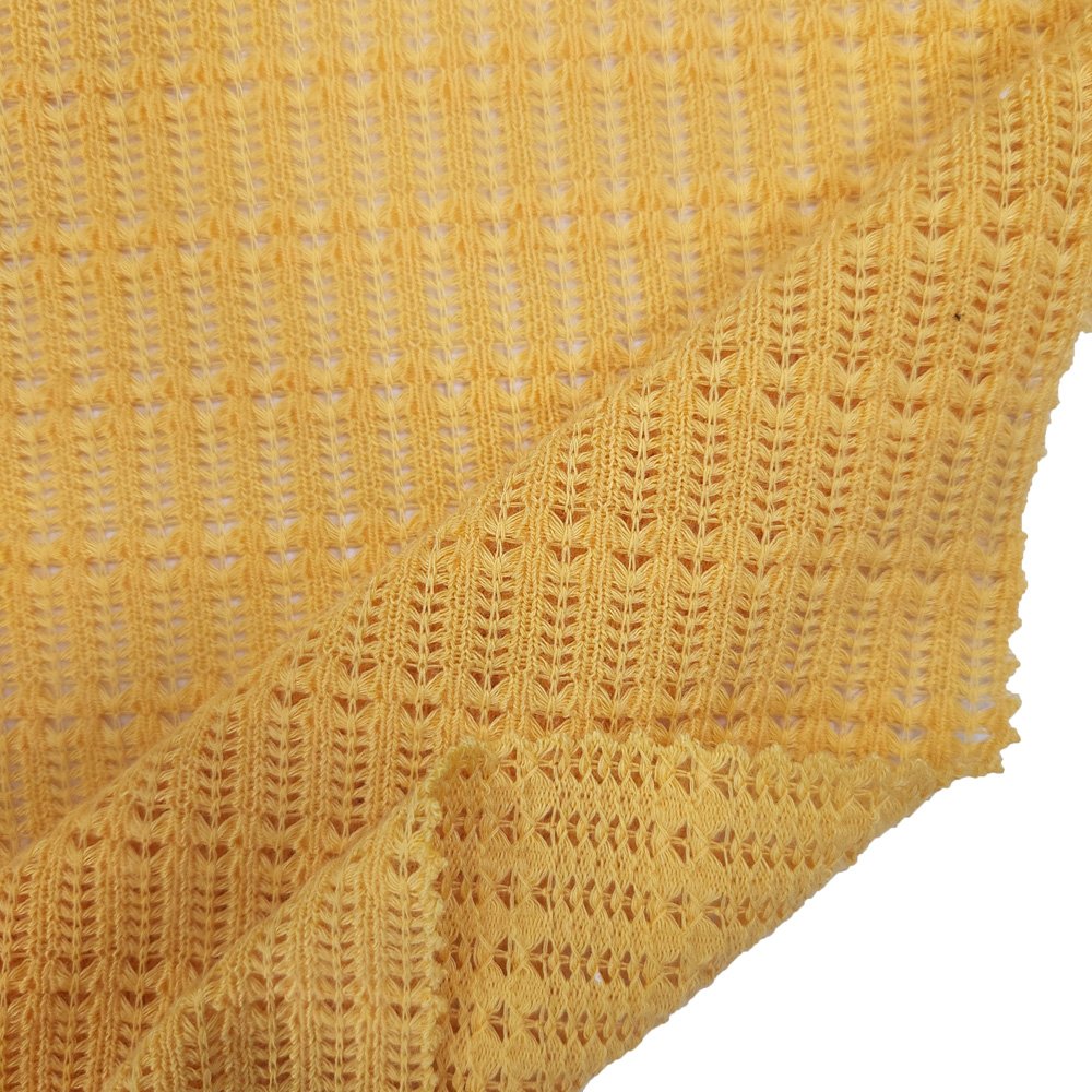 New Designed OEM/ODM Polyester spandex Elastic plain Dyed jacquard Knitted Fabric for summer