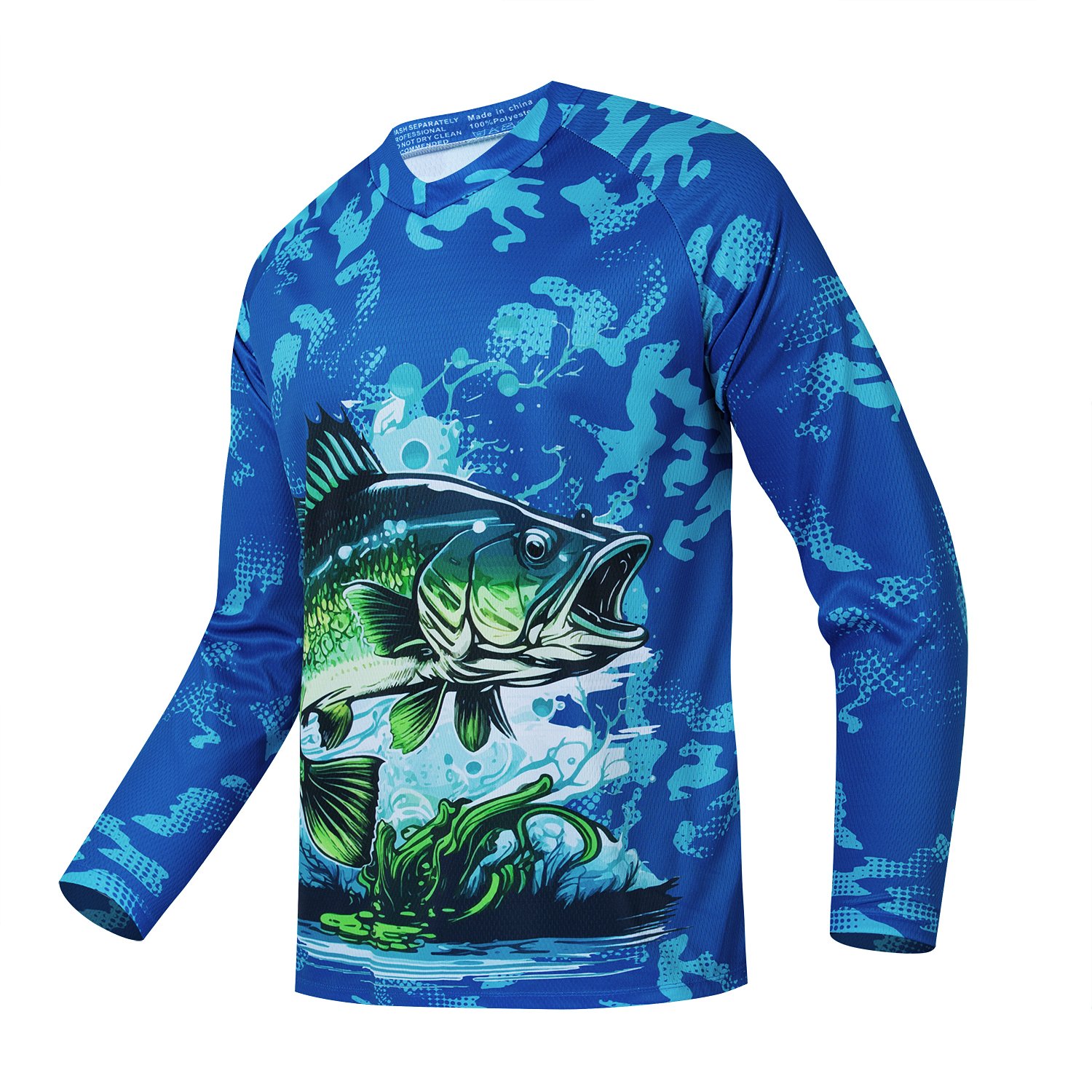 Custom Logo Lightweight Sports Blank Pattern Bamboo Fiber Fishing Hoodie Upf 50+ UV Soft Quick Dry Performance Fishing Shirts