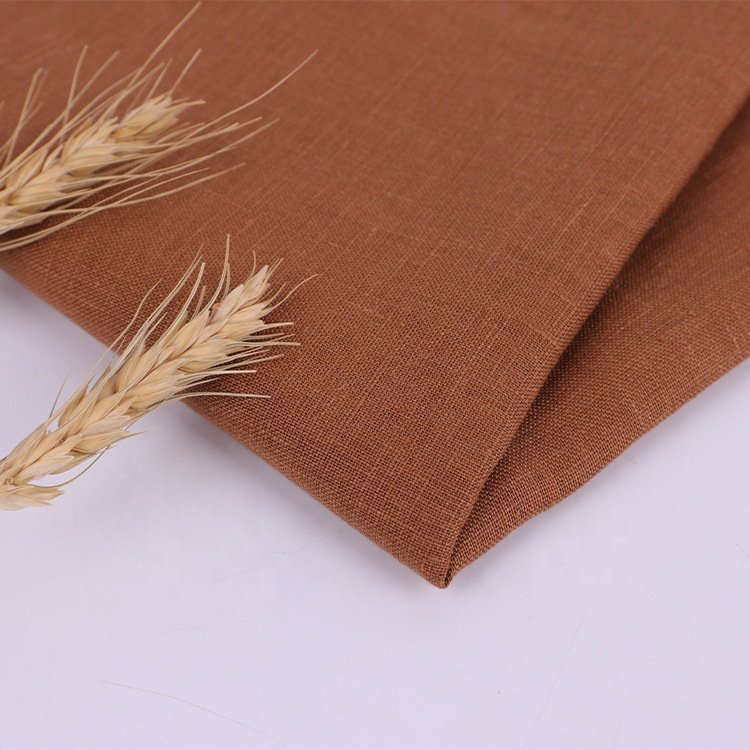 100% Linen Fabric 125gsm High Quality Garment Material