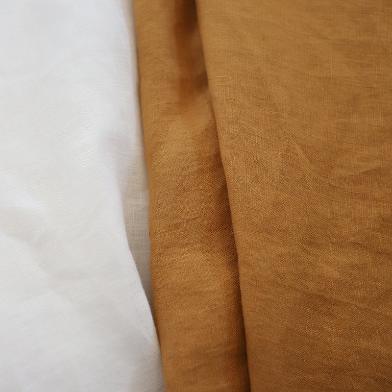 Wholesale French flax 280cm 110 inch wide bedding fabric in stock 100% washed linen bed sheet fabric