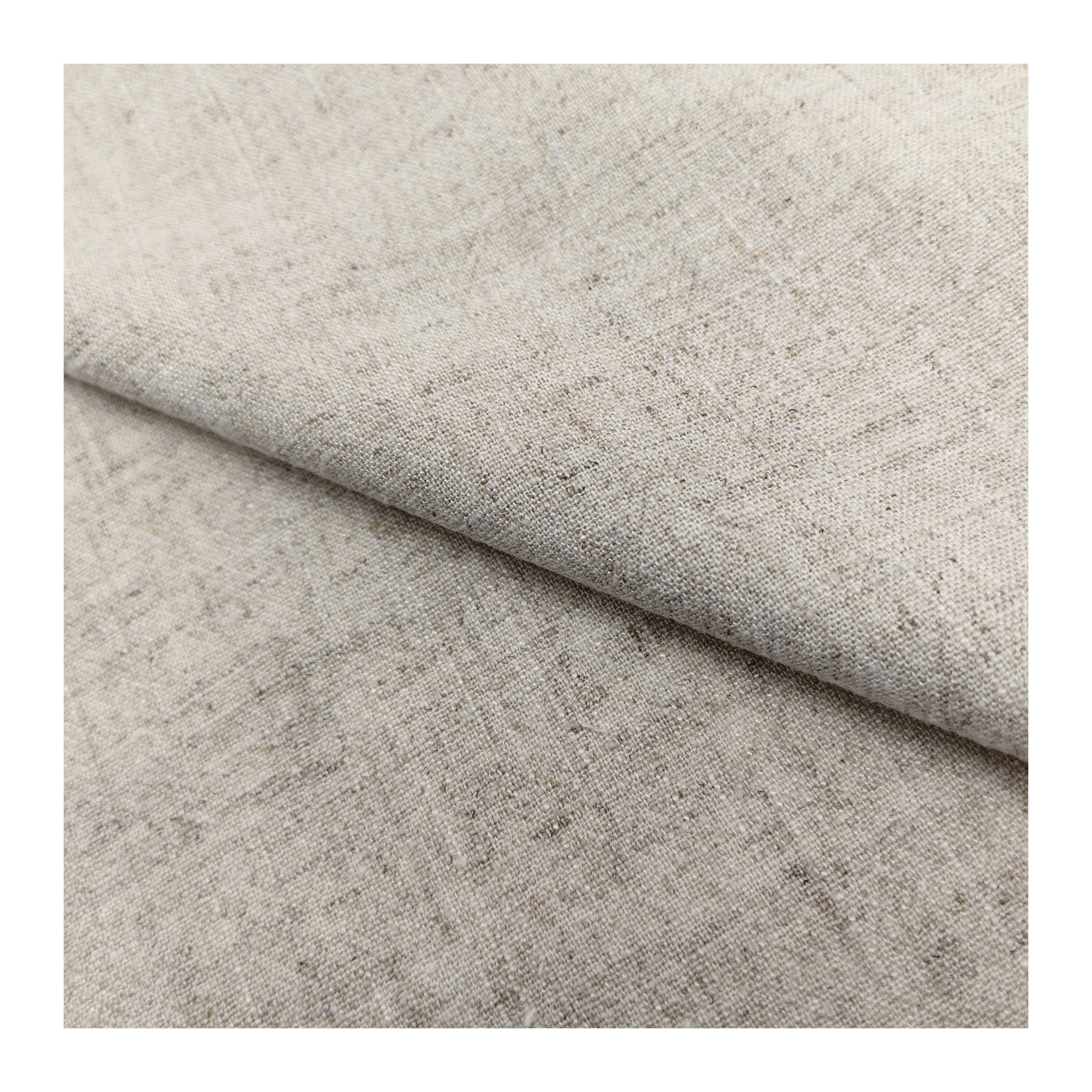 Affordable Luxury Hot sale Woven RAYON LINEN Fabric slub fabric Durability Good price Plain eco-friendly fabric for clothing