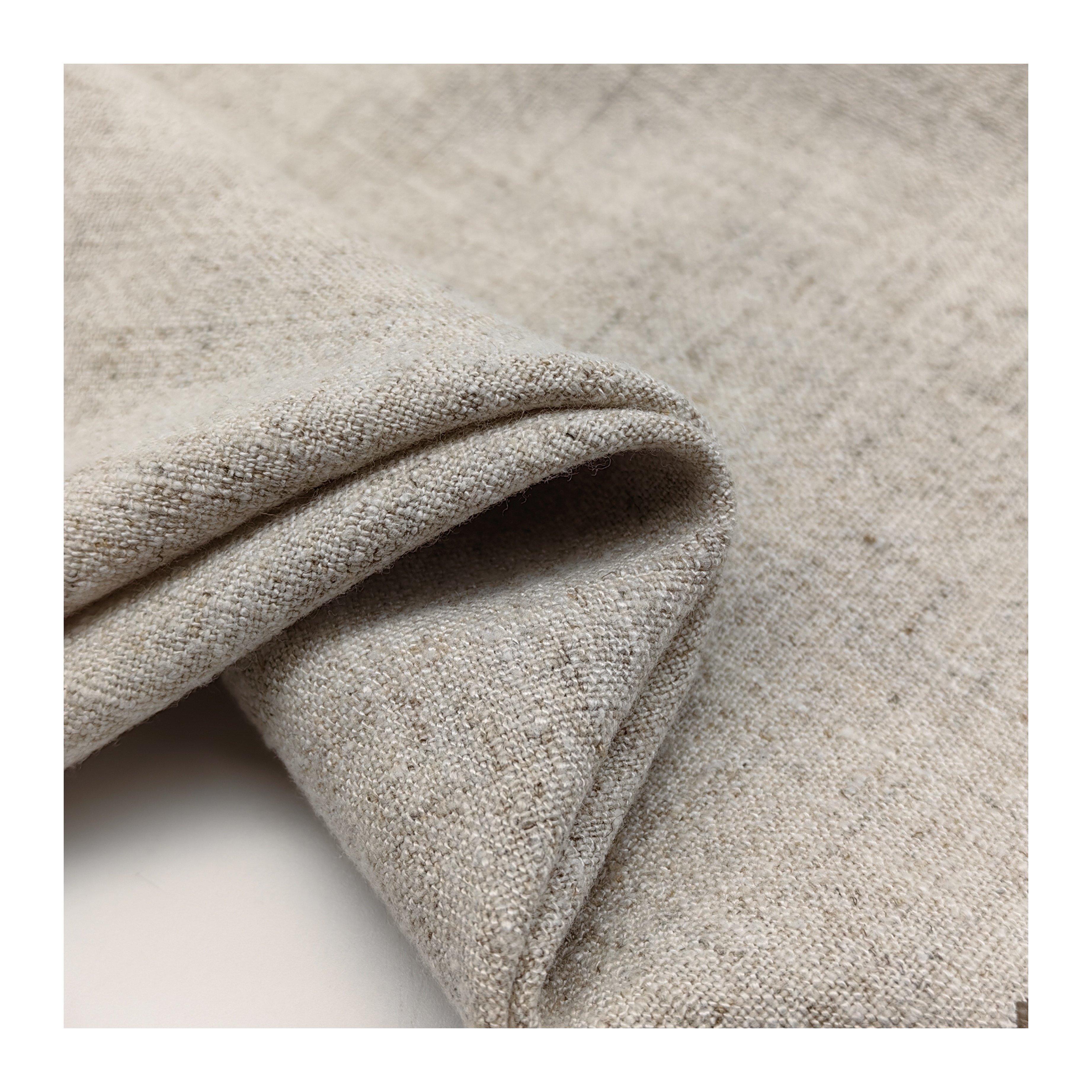 Affordable Luxury Hot sale Woven RAYON LINEN Fabric slub fabric Durability Good price Plain eco-friendly fabric for clothing